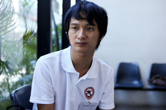 泰国志愿者阿生。